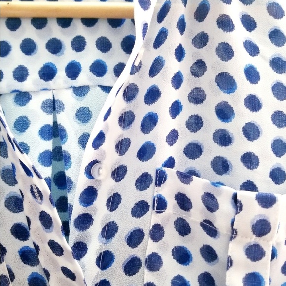 Guess Top Blue Lightweight Size S - Picture 2 of 5